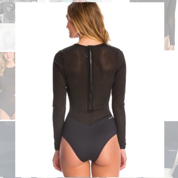 O'Neill Women's Hybrid Sleek One Piece Swimsuit - Picture 4 of 9
